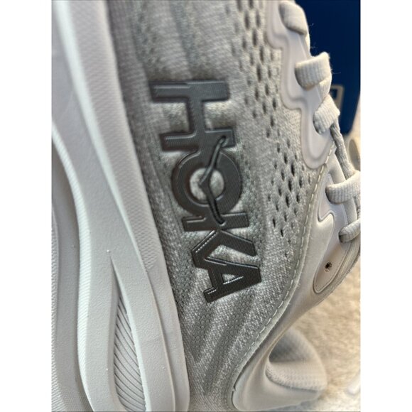 Hoka One One HOKA Bondi 9 Stardust Silver White Women 9.5 B Excellent Condition - Picture 8 of 14